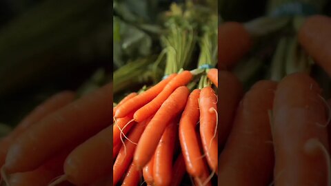 Orange Green Carrot Viral #shorts #shortsfeed