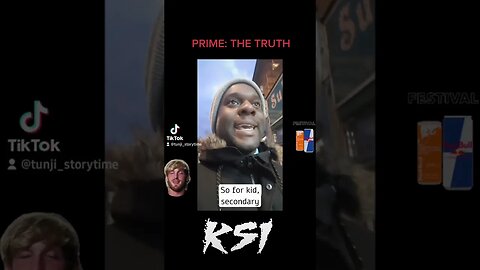 PRIME: THE TRUTH #shorts #youtubeshorts #ksi #loganpaul