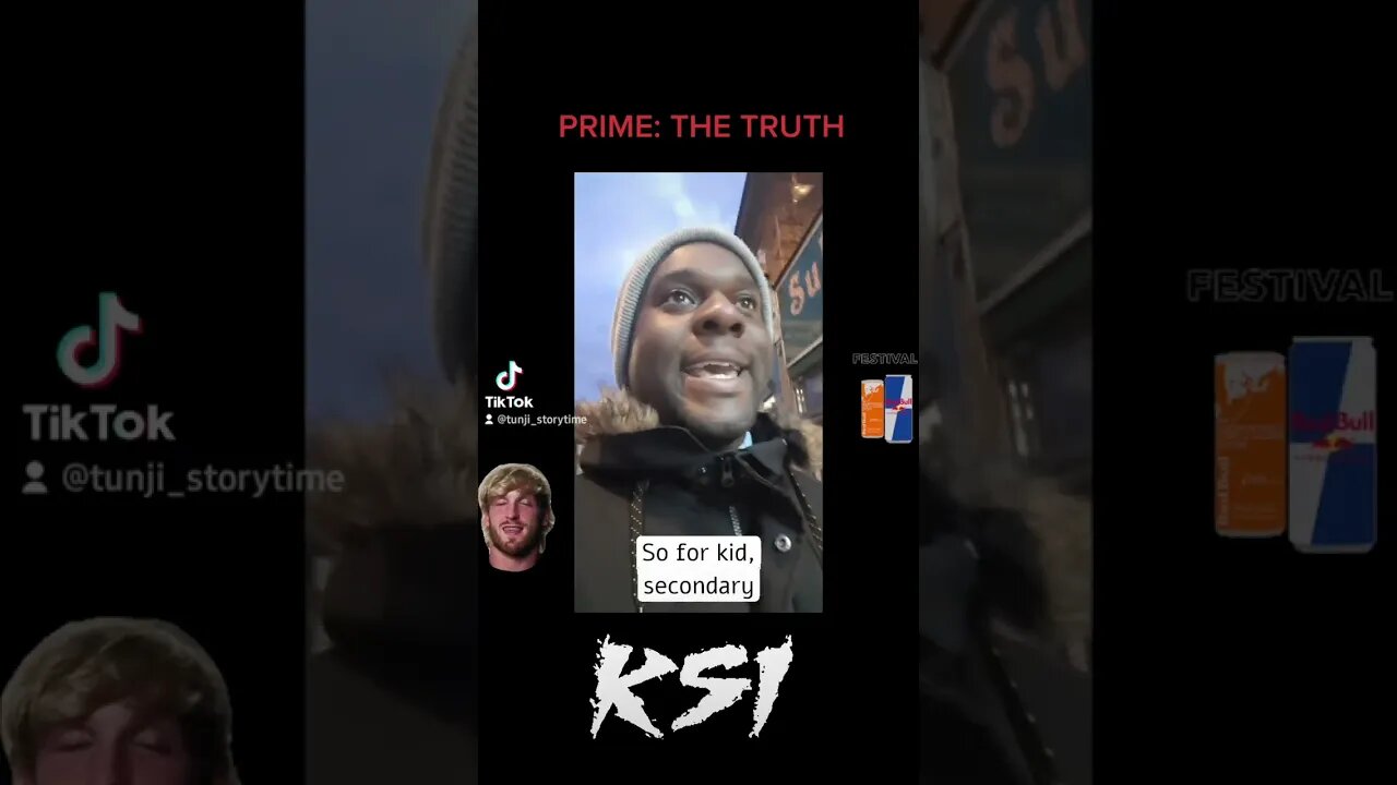 PRIME: THE TRUTH #shorts #youtubeshorts #ksi #loganpaul