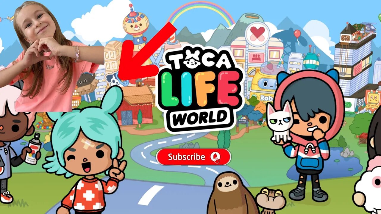 Happy Train Ride and Breakfast in Toca Life World @tocaboca