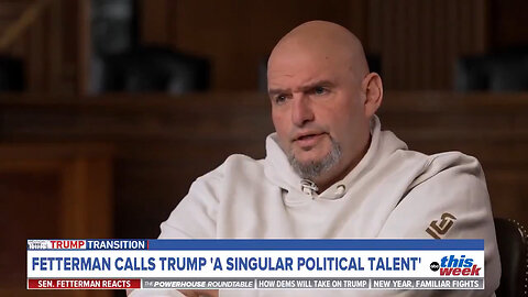 John Fetterman: Democrat Friends Voted For Trump And MAGA Supporters Are Not 'Fascists'