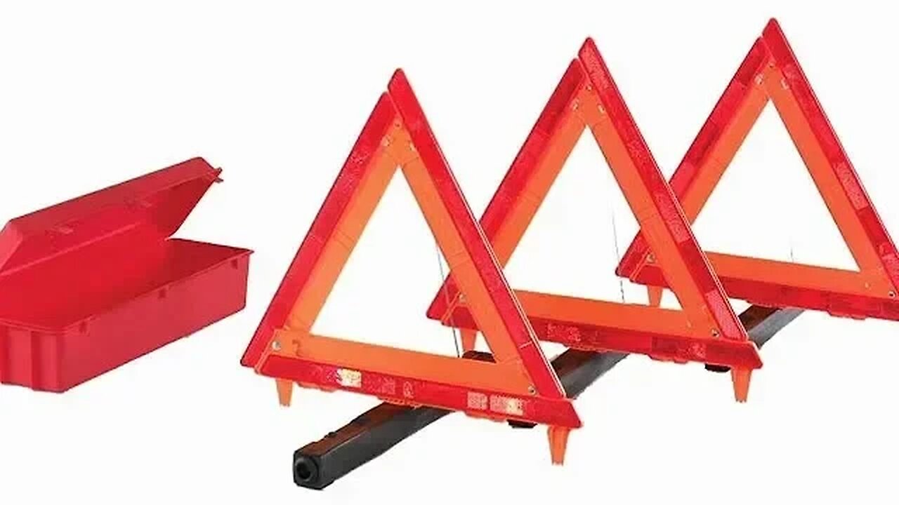 James King 1005-1 Warning Triangle Set from Amazon