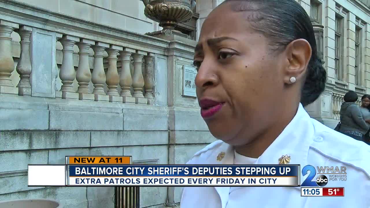 Baltimore City Sheriff's Office steps in to help fight crime in city