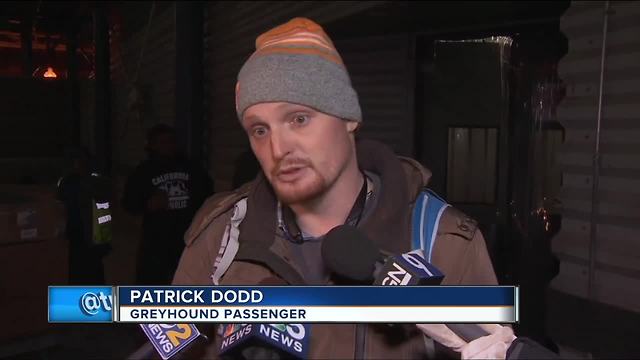 Passengers say man on Greyhound bus threatened to kill them