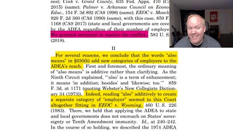 Can a fire department discriminate on the basis of age? (MOUNT LEMMON v. GUIDO)