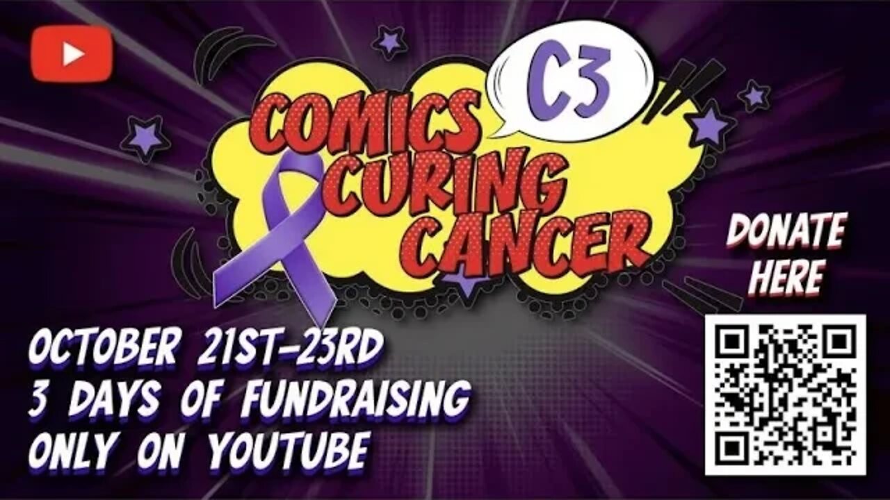 Comic Curing Cancer Auctions Oct 21-23 2023