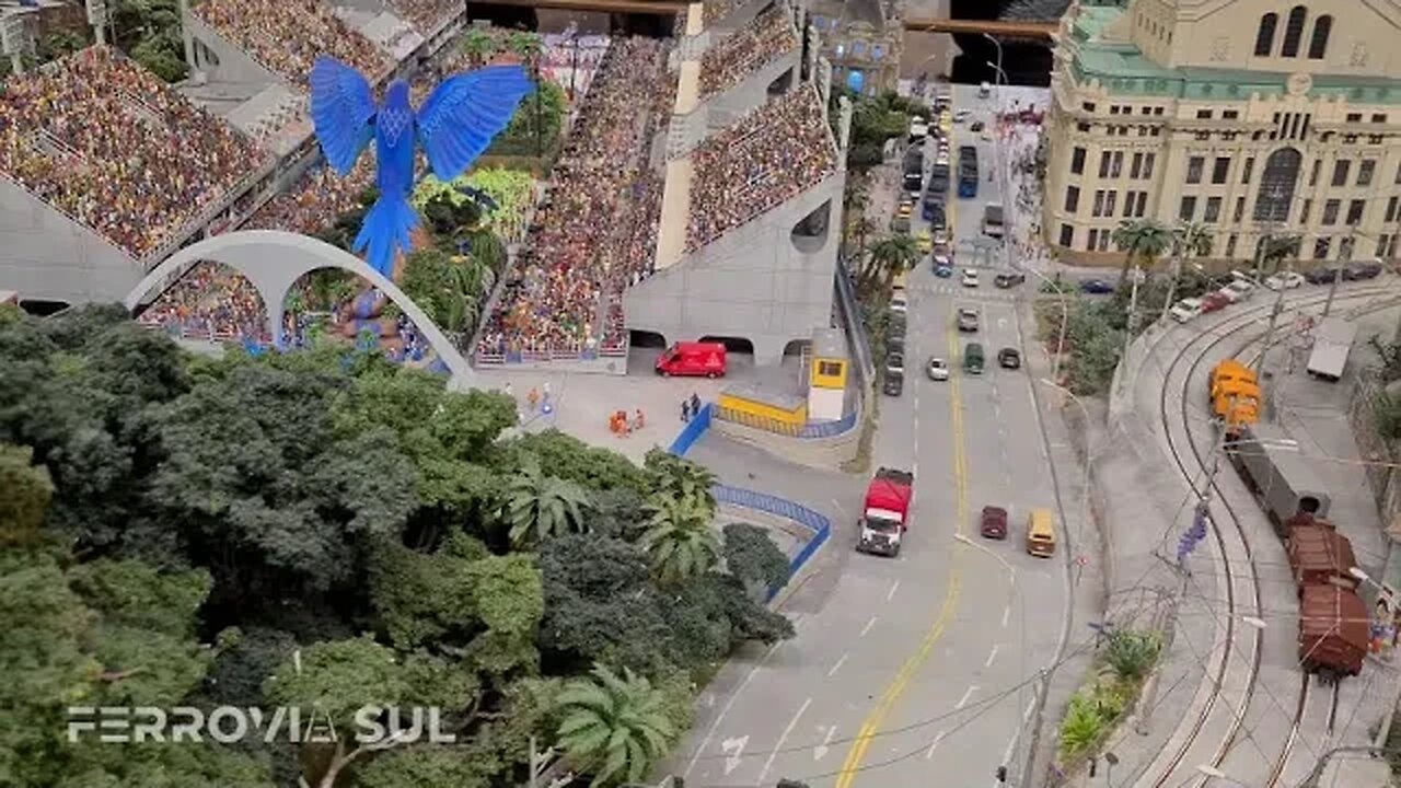 Rio de Janeiro e os Trens no Miniatur Wunderland