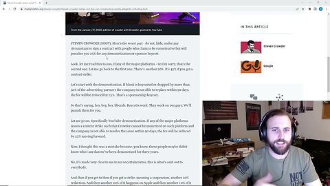 Daily Wire Explains Contract Deal With Steven Crowder