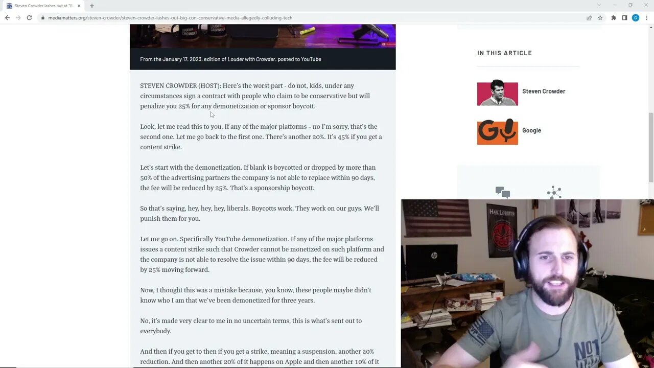 Daily Wire Explains Contract Deal With Steven Crowder