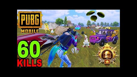 60 kills new record in pubg game