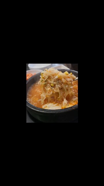 #shorts #food #cooking Jeonju Bean Sprouts rice Soup 전주 콩나물 국밥
