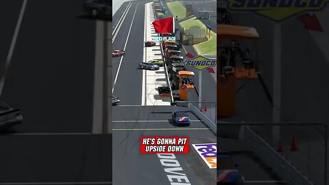 RARE Upside Down Pitstop 👀 | #Shorts