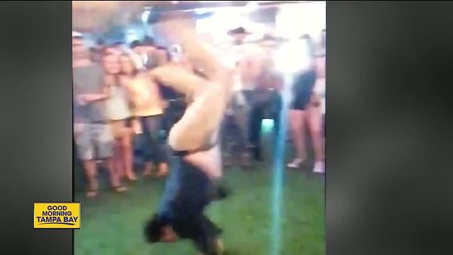 Off-duty FBI agent loses handgun during dance-floor backflip, accidentally shoots man