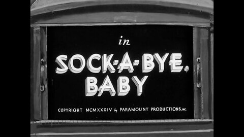 Popeye The Sailor - Sock A Bye, Baby (1934)