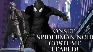 Spider Noir's LEAKED On Set Costume Revealed!