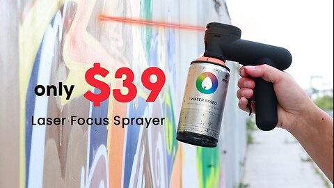 Laser Focus Sprayer｜Precision Painting With Every Spra