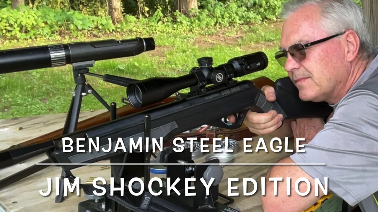 Benjamin Steel Eagle Jim Shockey edition. 22 caliber nitro piston break barrel. First range trip