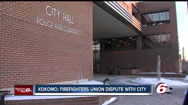 Firefighters in Kokomo are working without a labor contract for the first time ever