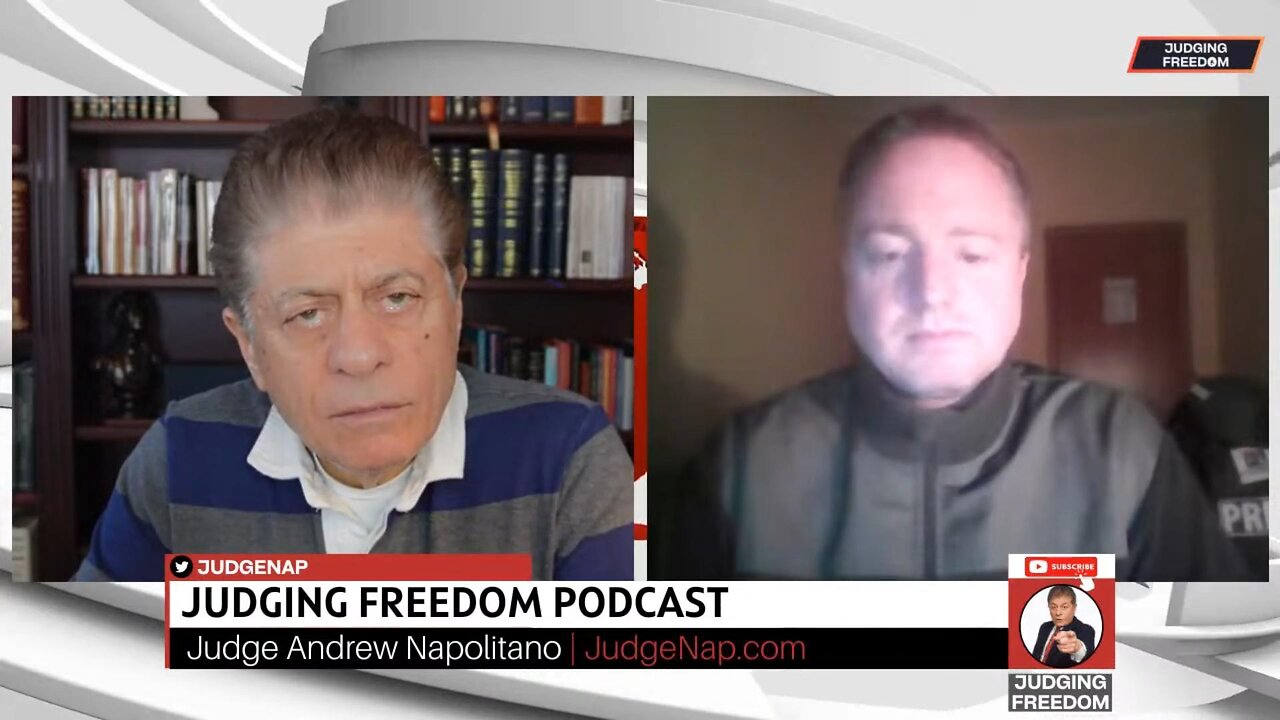 Judge Napolitano & Patrick Lancaster: Eye witness of Ukraine attack on civilian marketplace