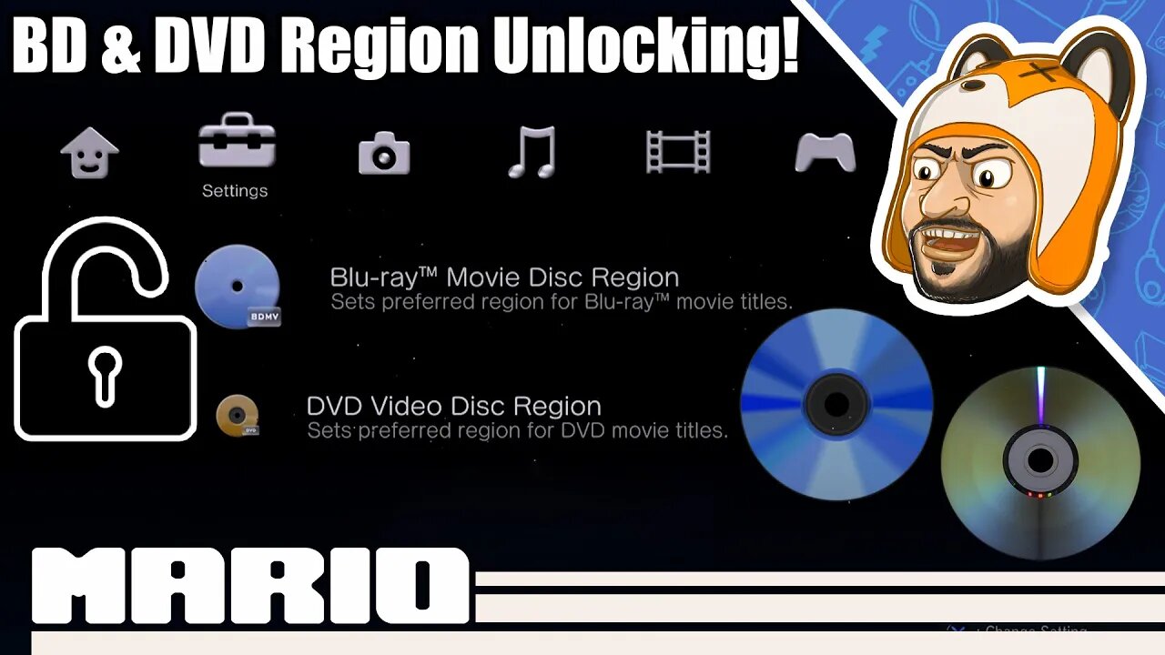 How to Change Blu-ray & DVD Region on PS3 (CFW & PS3HEN)