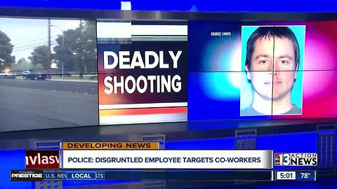 Police still looking for man who shot coworkers