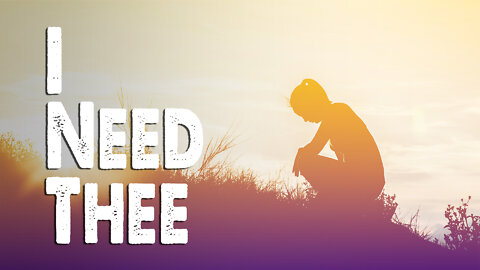 I Need Thee | Jadon Lavik (Worship Lyric Video)