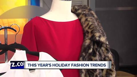 This year's holiday fashion trends