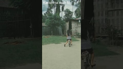 #karishmanath, cycling at home @assam