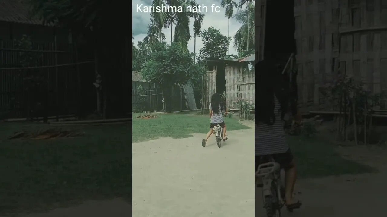 #karishmanath, cycling at home @assam