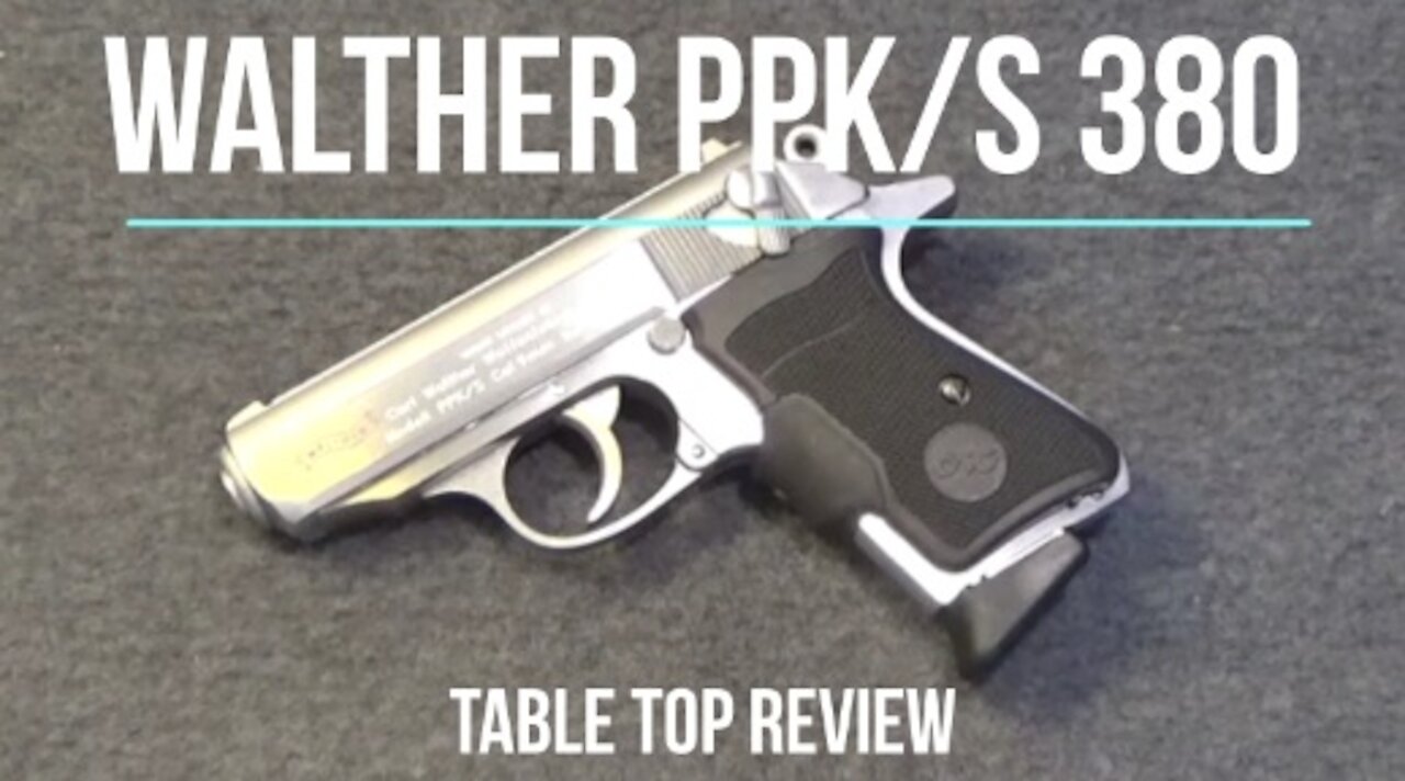 Walther PPK/S 380 Tabletop Review - Episode #202012