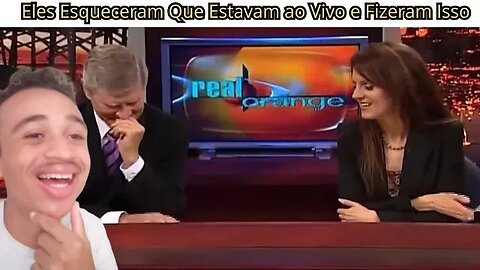 Reagindo Eles Esqueceram Que Estavam ao Vivo e Fizeram Isso