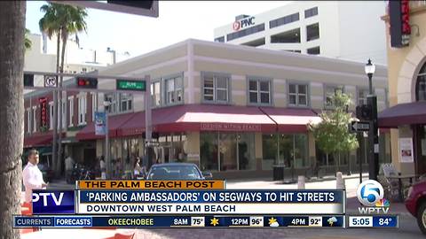 'Parking ambassadors' to hit West Palm Beach streets on segways