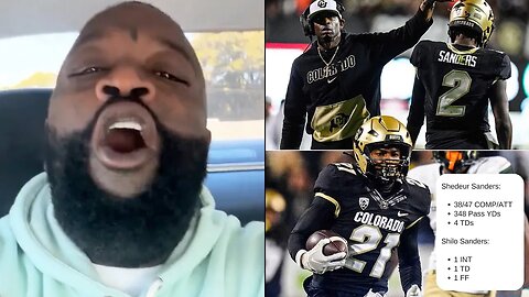 "The Revolution" Rick Ross On Supporting Deion Sanders University Of Colorado Football Team! 🏈