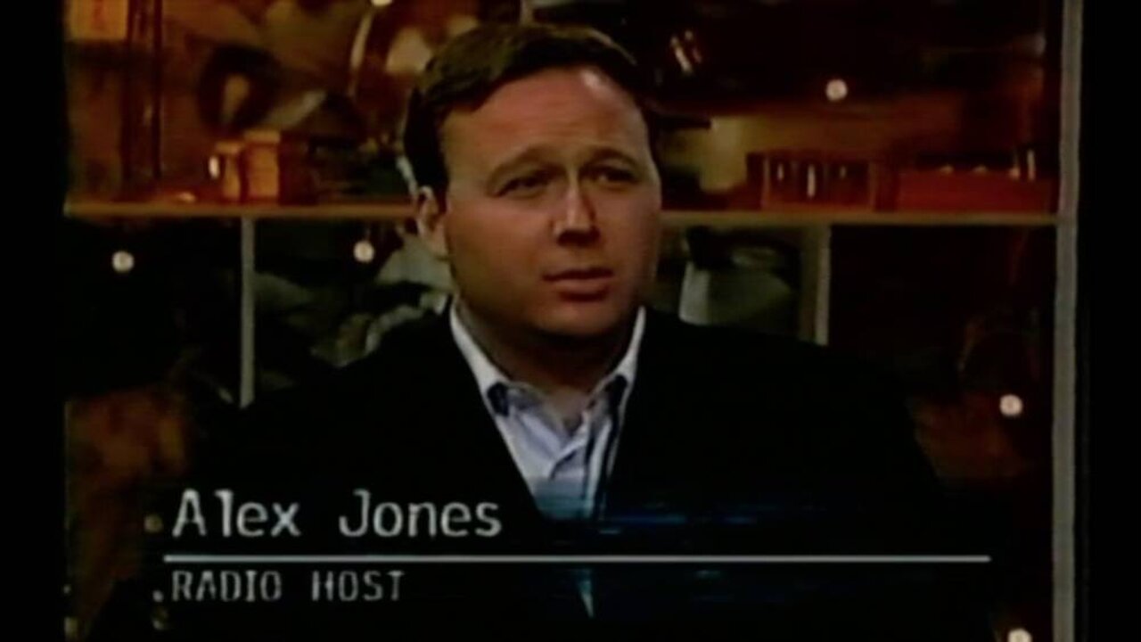 Alex Jones On The 'Conspiracy Zone' TV Show in 2002