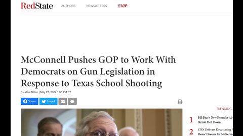 Liberty Conspiracy - McConnell, Biden Pledge to "Do Something" More to Attack Gun Right 6-2-22