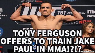 TONY FERGUSON OFFERS TO TRAIN JAKE PAUL FOR HIS MMA DEBUT!?!?