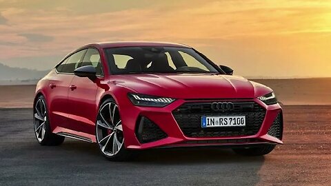 Audi rs7 red Neymar jr 2