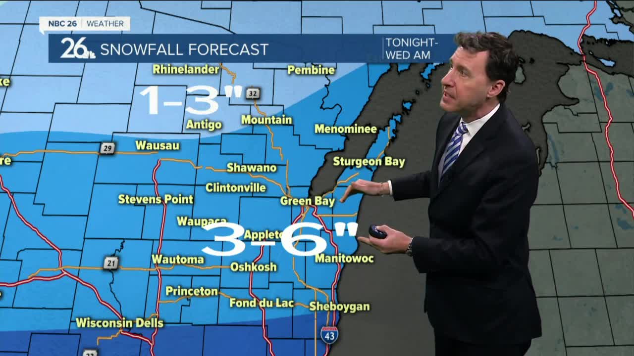 Michael Fish's NBC 26 weather forecast