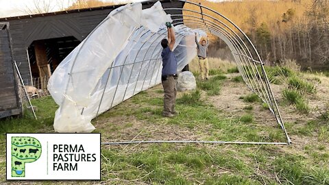 Greenhouse Construction And Tour