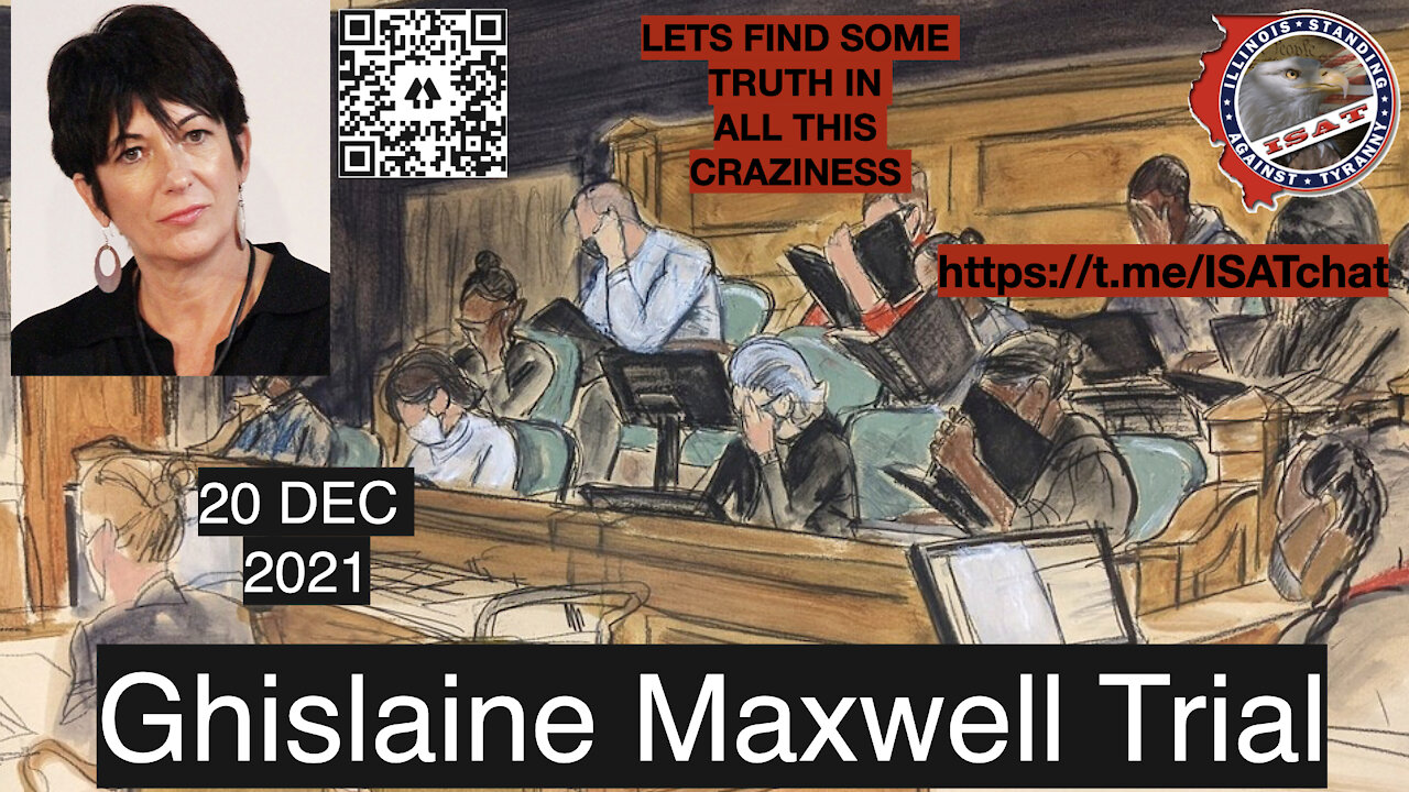 Ghislaine Maxwell trial updates along with other topics