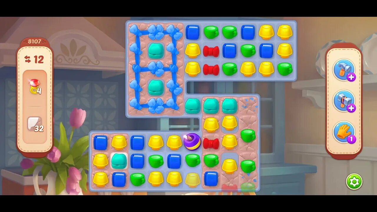 Playrix Homescapes Gameplay Walkthrough Level 8107