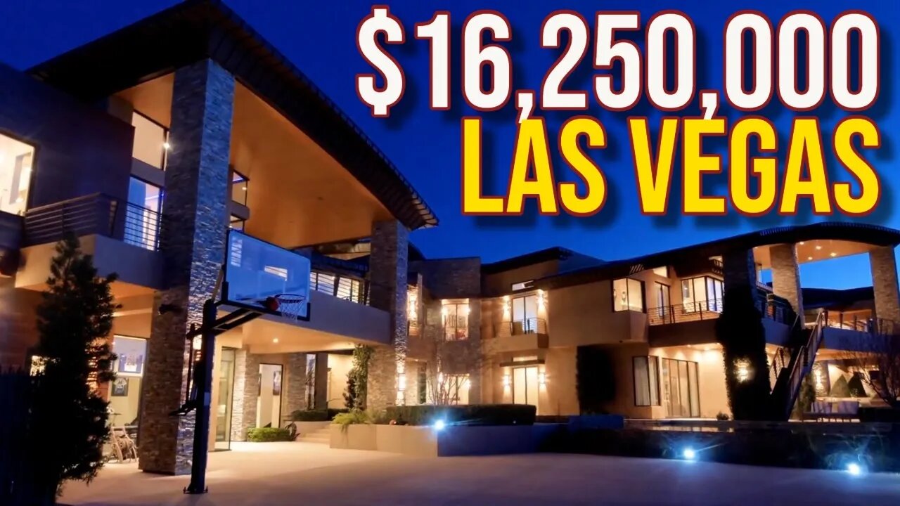 Inside $16,250,000 Las Vegas Mega Mansion