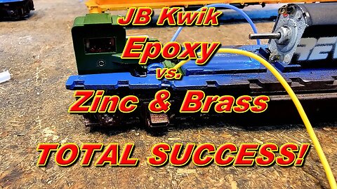 JB Kwik vs Brass and Zinc Total Success!