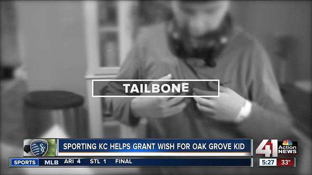 Sporting KC Surprises Oak Grove Teen Battling Cancer