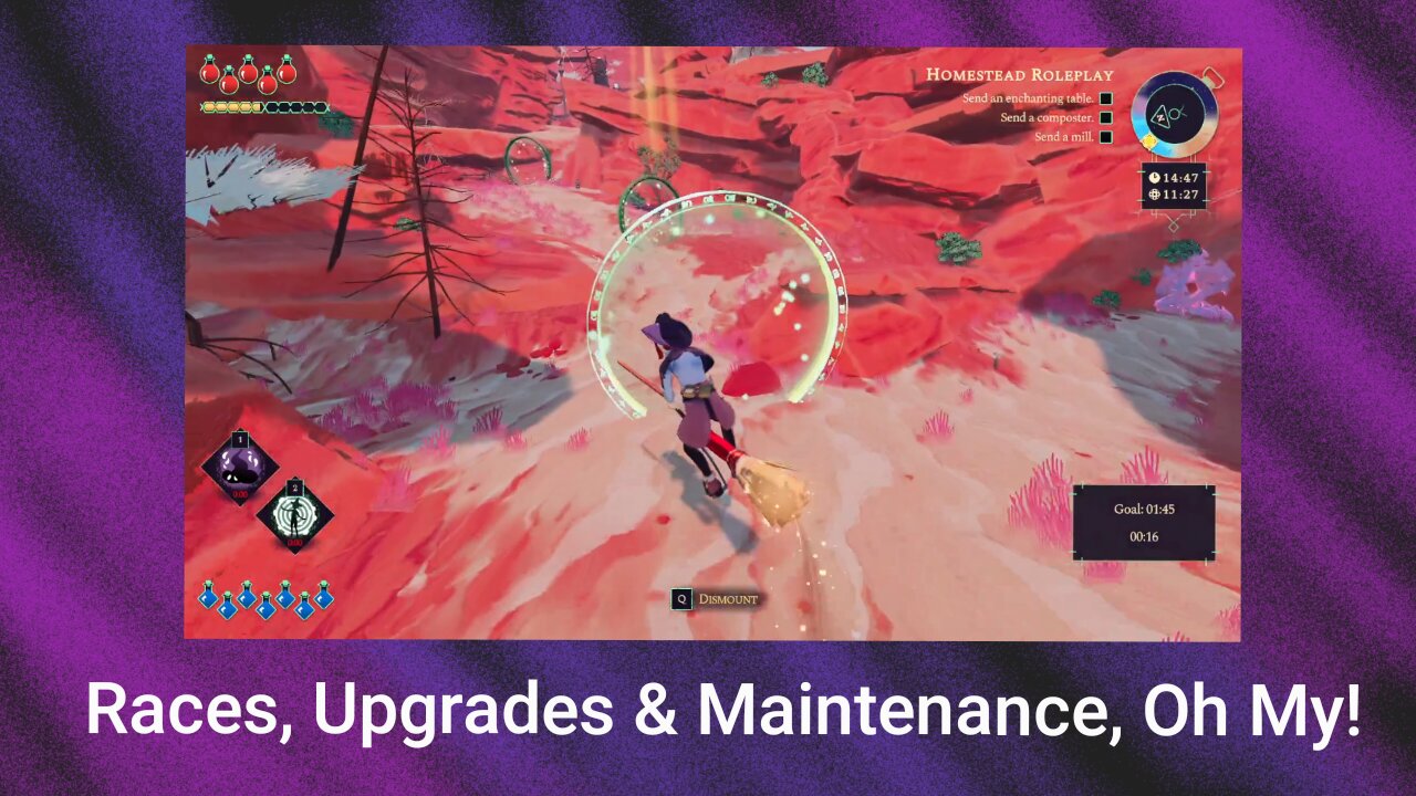 homestead arcana ep 7 races upgrades and maintenance