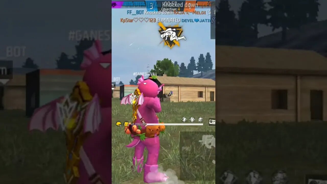 Urta hua kill dakhlo bro. #shorts #firefild100