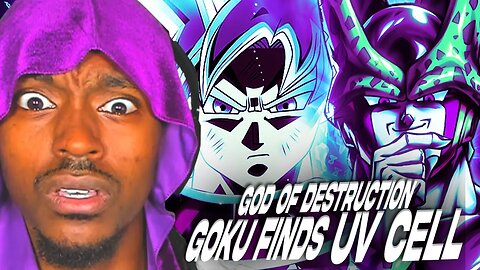 GOD OF DESTRUCTION GOKU FINDS ULTRA VEGITO'S CELL REACTION [DRAGON BALL SUPER ULTRA VEGITO PART 25]