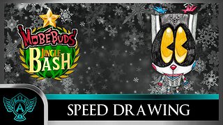 Speed Drawing: MobéBuds Jingle Bash - Magnidolph | A.T. Andrei Thomas 2022