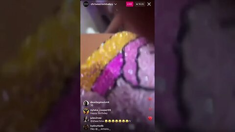 Chrisean Rock Outside In Miami Celebrating Her Birthday On IG Live *THEY PLAYED HER SONG* (14/03/23)