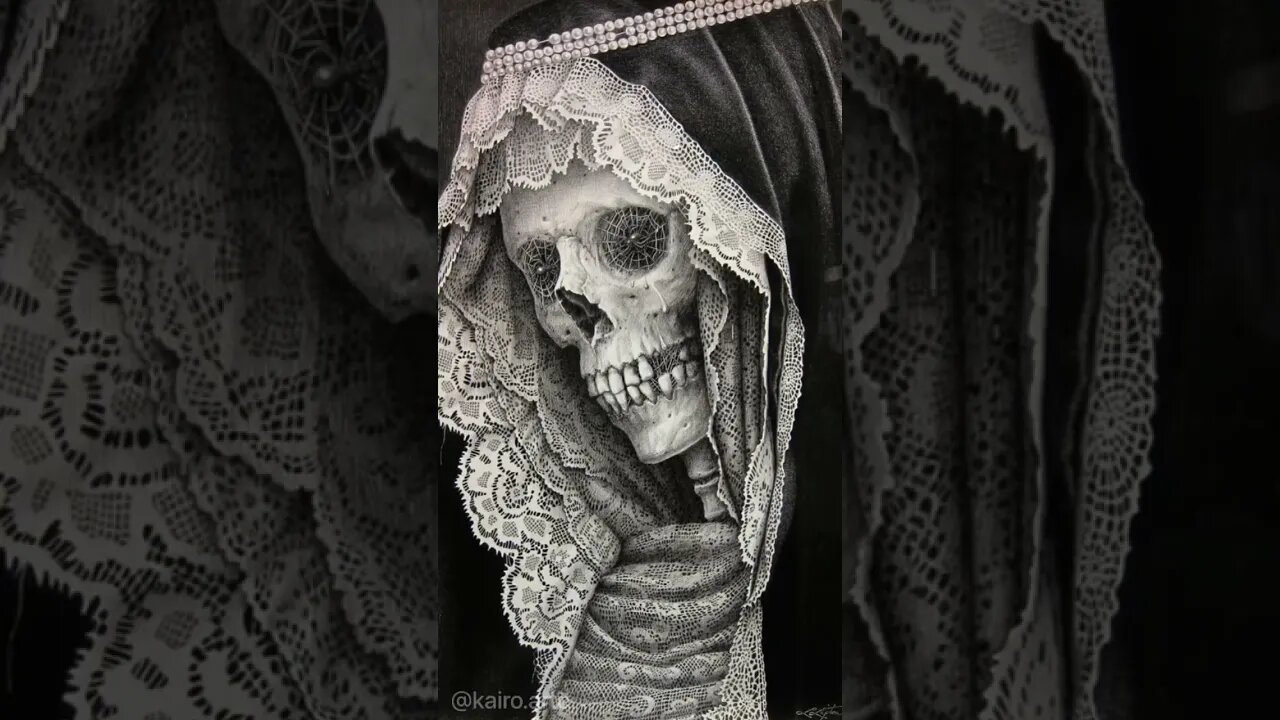 Laurie Lipton: the master of the macabre art in just 6 seconds! - ART AROUND THE WORLD